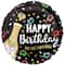 17&#x22; Fabulous Bold Bubbly Birthday Mylar Balloon